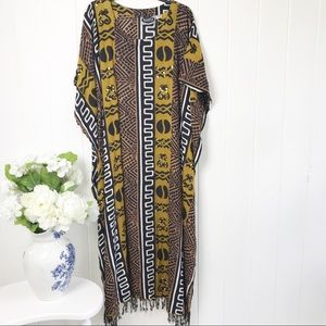 Mamta Tribal print Tunic style Maxi Dress